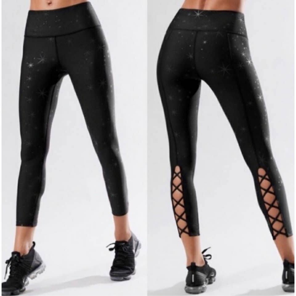 Carbon38 Star Patterned leggings